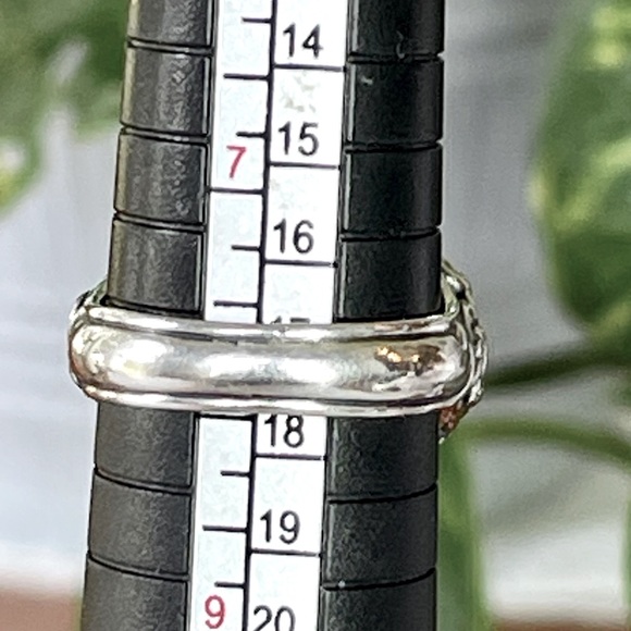 CAROLYN POLLACK RELIOS* Southwestern Style Sterling Blue Lapis Lazuli Stone Ring - Picture 6 of 7